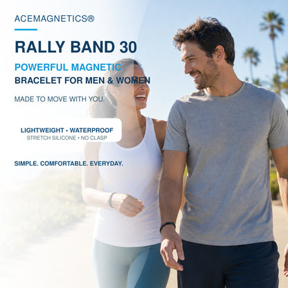 Rally Band™ 30 Magnetic Bracelet for Men & Women