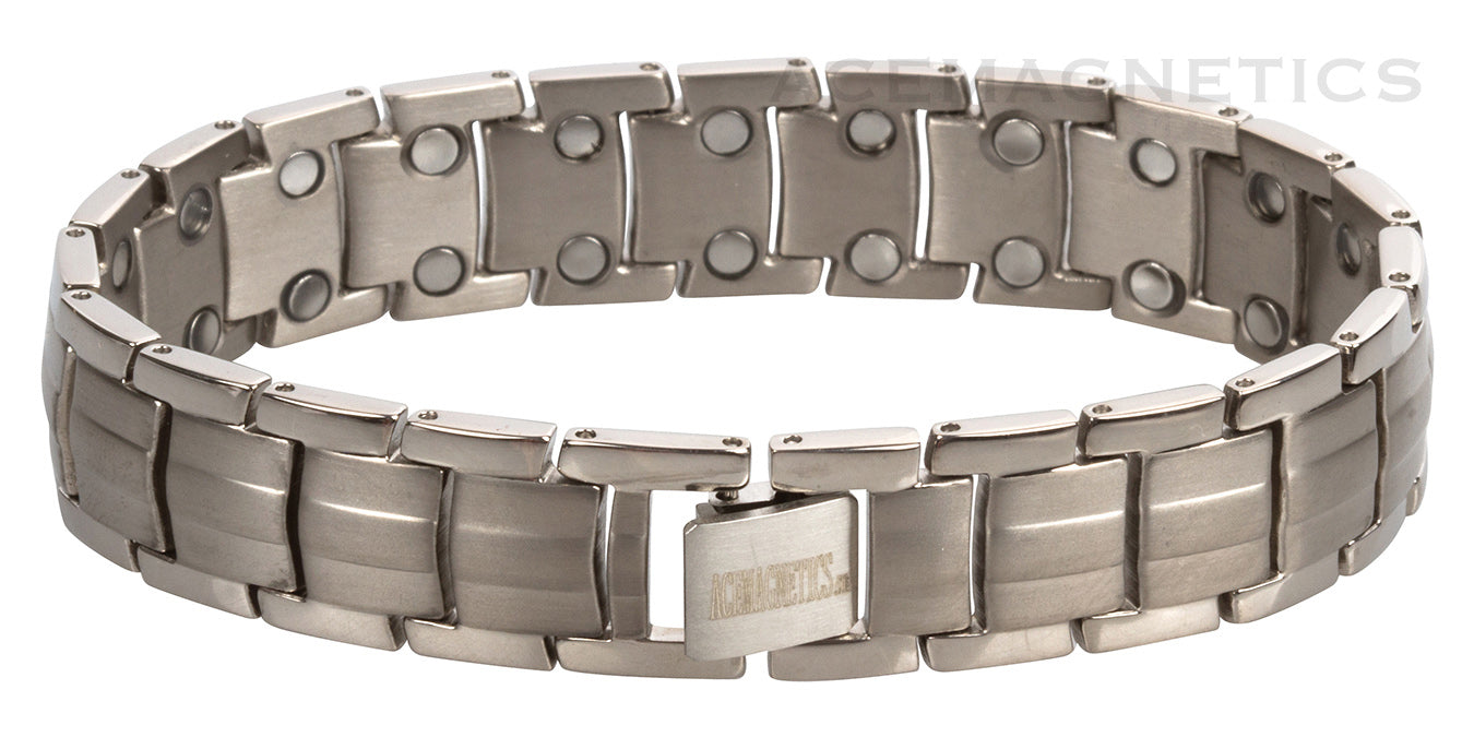 Titanium Magnetic Bracelet on Steroids!! 64C Style "Samson"