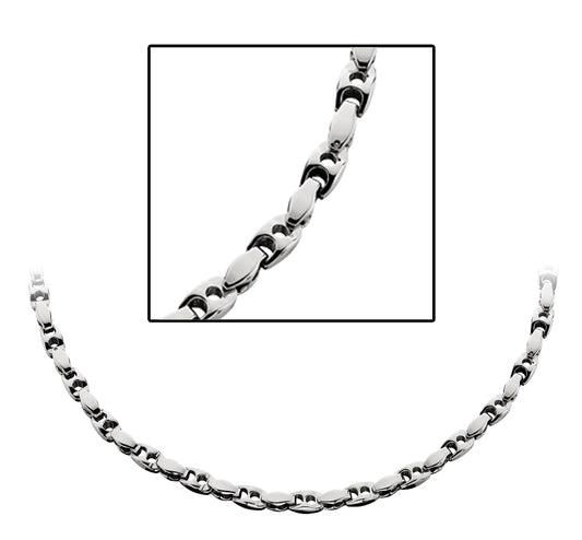 Links Necklace Awesome! Links 22" Titanium "Non Magnetic" Necklace " Unisex