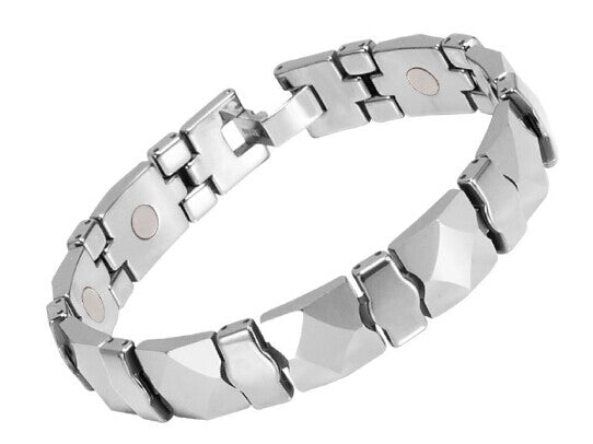 Tungsten Carbide Magnetic Bracelet : "Chunky Monkey" Tungsten Carbide Massive Awesomenesss