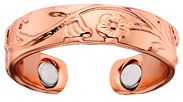 Rings Mag: Copper Floral Ring