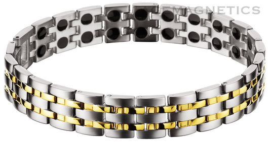 "26TT" Straight Shooter Titanium Magnetic Bracelet