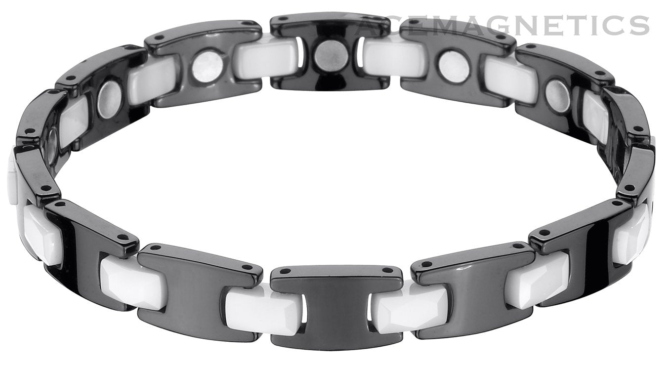 "Solana" Hi Tech Ceramic Magnetic Bracelet