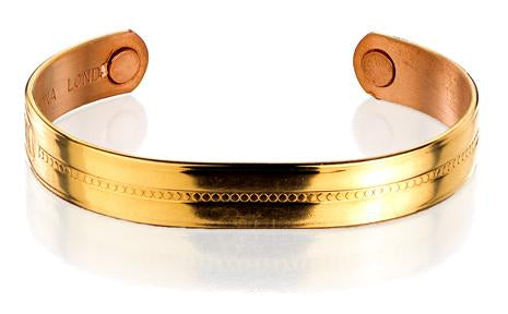 "Windsor Gold" Copper Bracelet