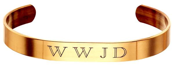 "WWJD" Copper Bracelet, Sold Out